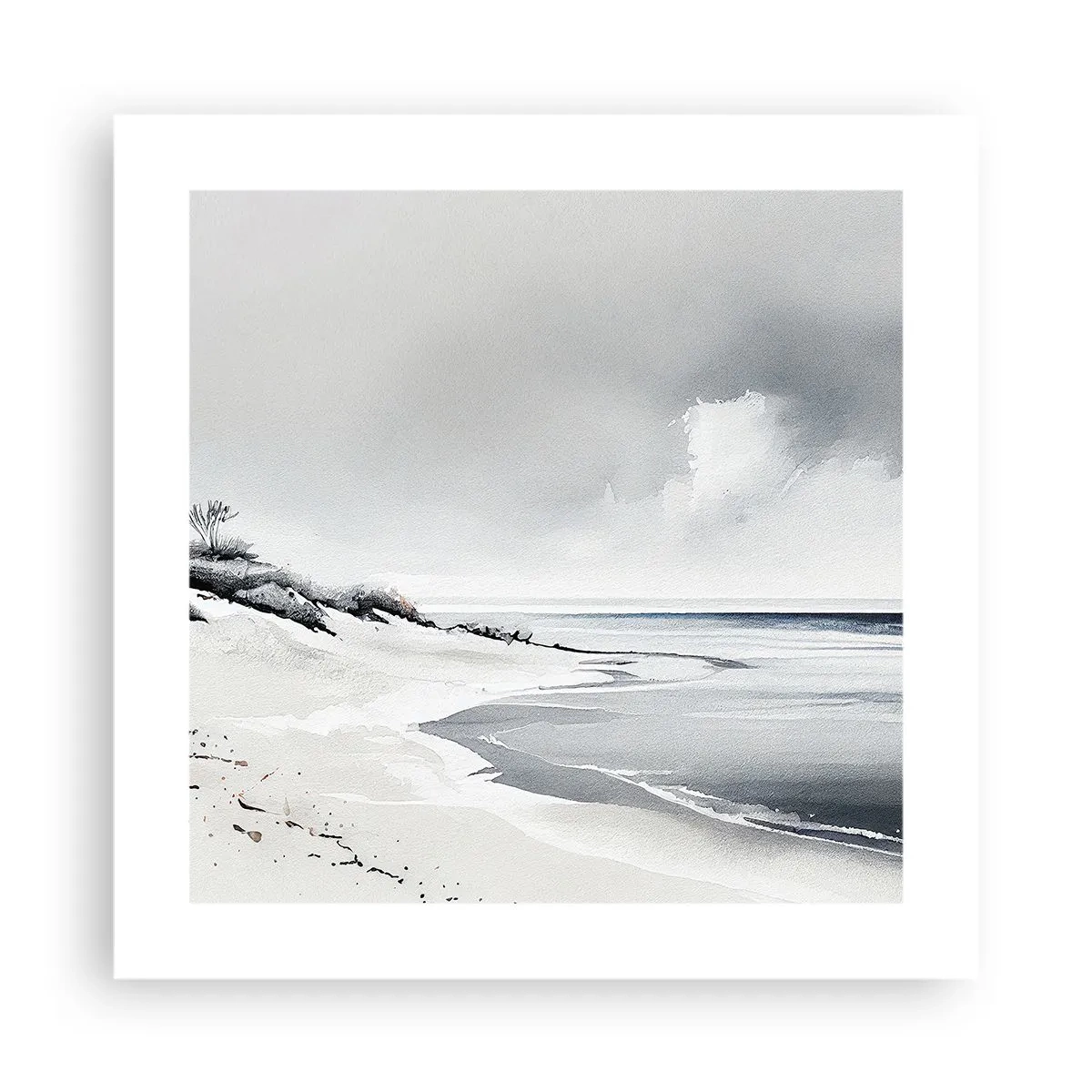 Affisch - Alltid tillsammans - 40x40 cm