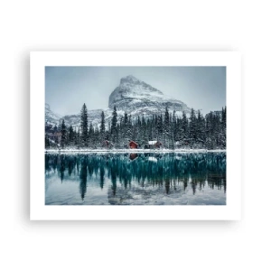 Affisch - Kanadensisk tillflyktsort - 50x40 cm