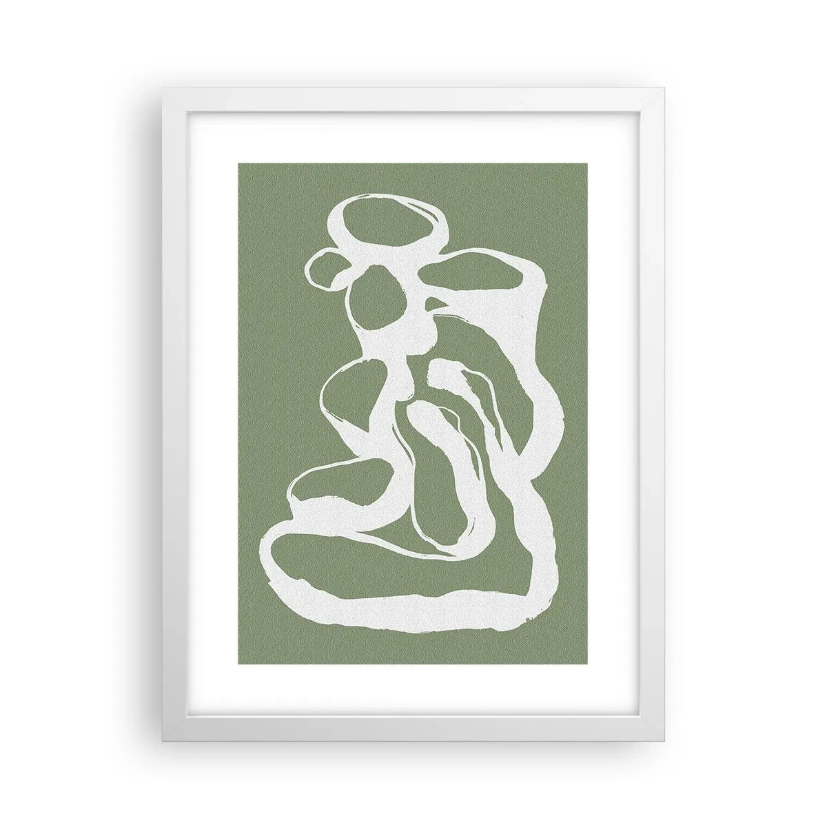 Affisch i vit ram - Rymdens kallelse - 30x40 cm