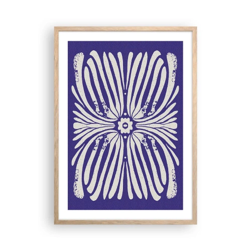 Affisch i ram av ljusek - Etnisk inspiration - 50x70 cm