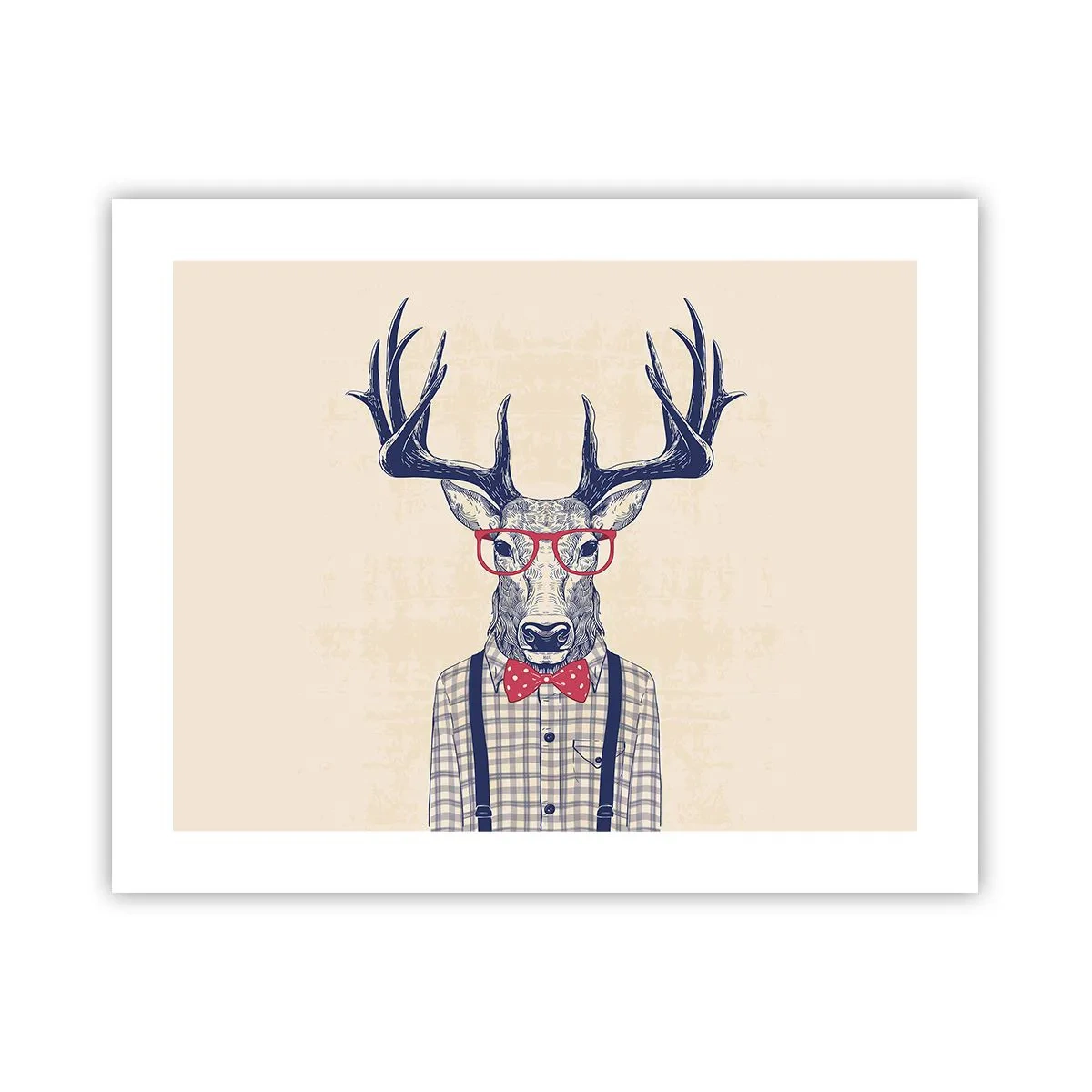 Affisch - Rolig extravagans - 50x40 cm