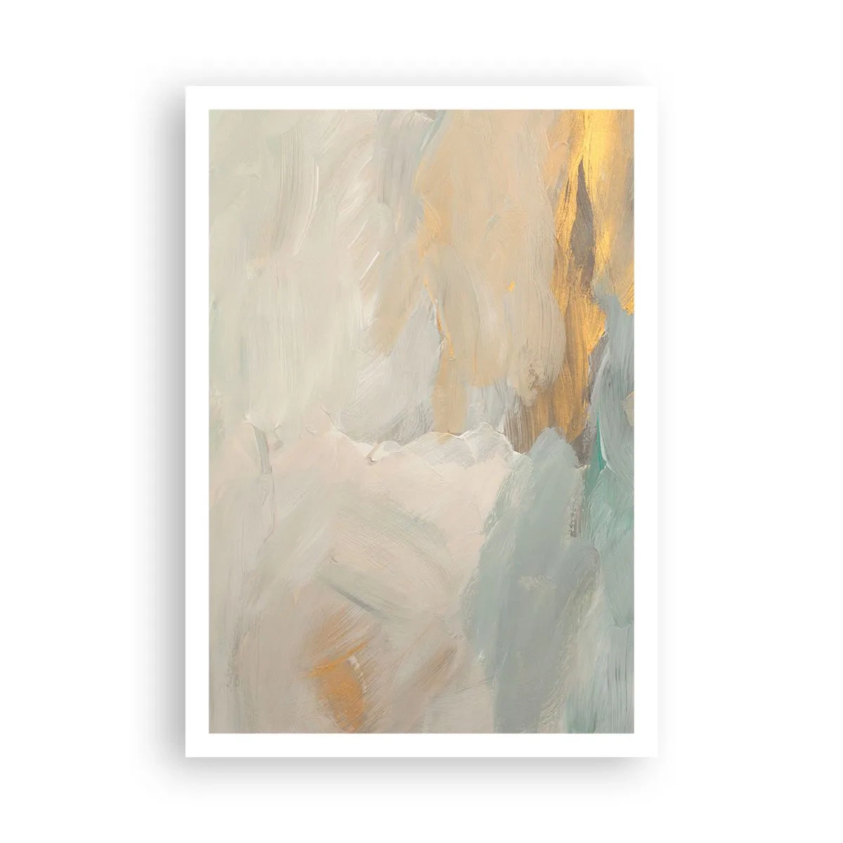 Affisch - Abstraktion - ett land av mildhet - 70x100 cm