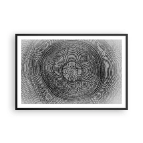 Affisch i svart ram - Ett tecken i tiden - 91x61 cm