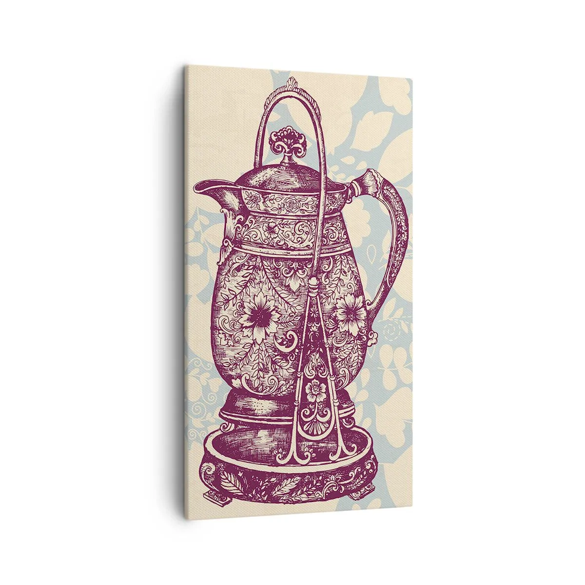 Canvastavla - Bild på duk - Skönhet av det vardagliga livet - 45x80 cm