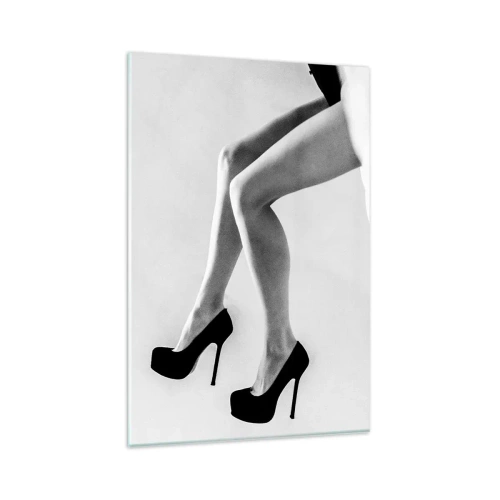 Glastavla - Bild på glas - Evig kvinnlighet - 80x120 cm