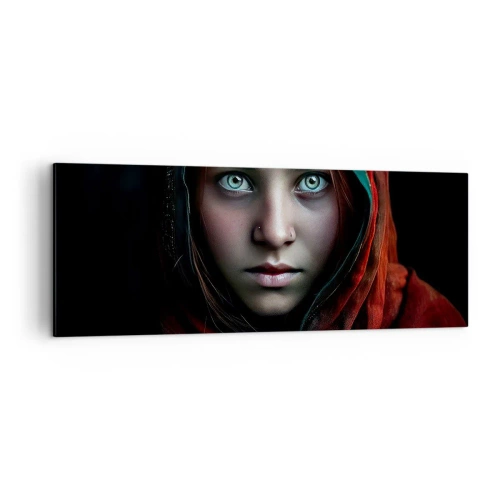 Canvastavla - Bild på duk - Östlig prinsessa - 140x50 cm
