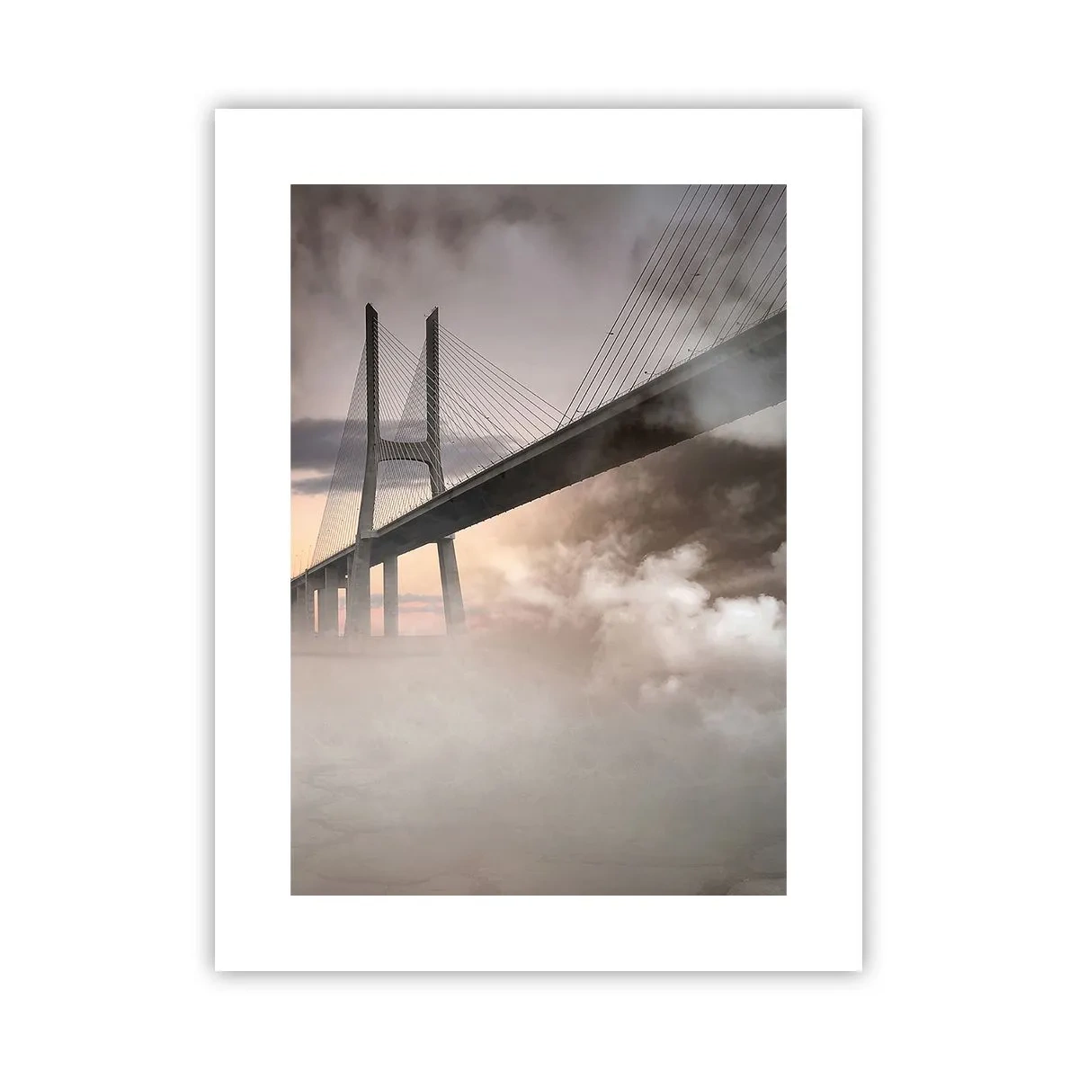 Affisch - Vid en flod som inte finns - 30x40 cm