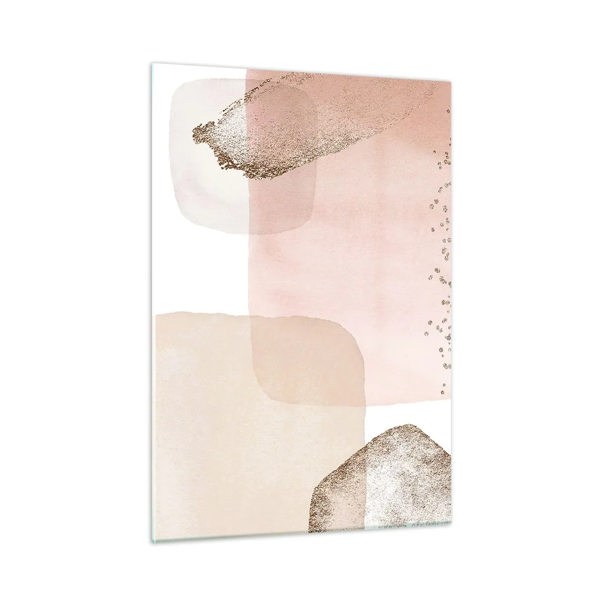 Glastavla - Bild på glas - Titta genom färgen - 50x70 cm