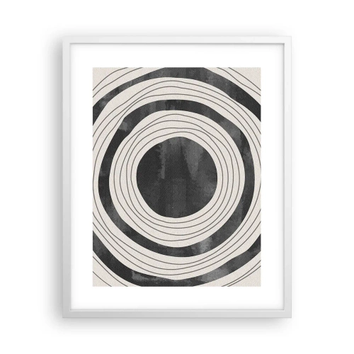 Affisch i vit ram - I själva kärnan - 40x50 cm