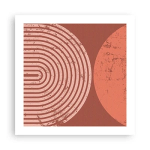 Affisch - Nära relation - 50x50 cm