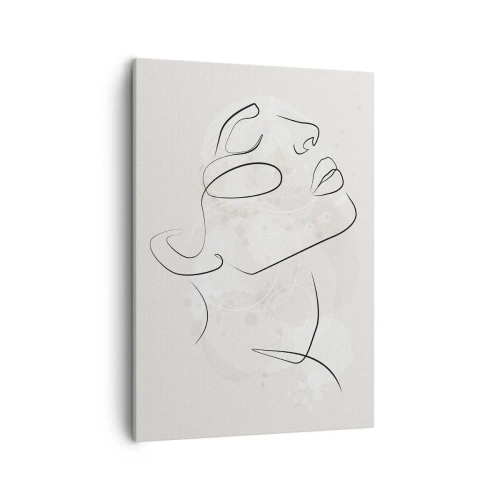 Canvastavla - Bild på duk - Drömmens kontur - 50x70 cm