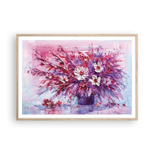 Affisch i ram av ljusek - Oskuld och passion - 100x70 cm