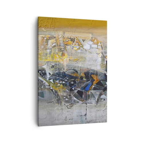 Canvastavla - Bild på duk - Allt blir bra - 50x70 cm