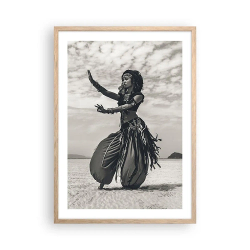 Affisch i ram av ljusek - Sydliga öars dans - 50x70 cm