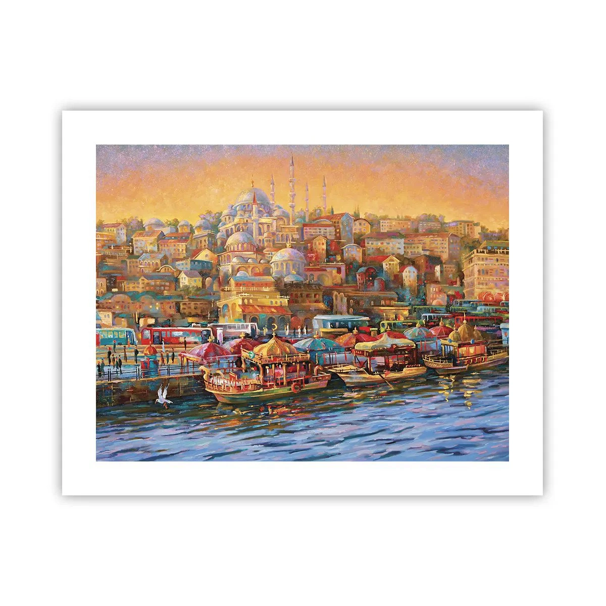 Affisch - Istanbul-berättelse - 50x40 cm