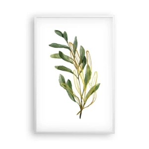 Affisch i vit ram - Allt som är gott - 61x91 cm