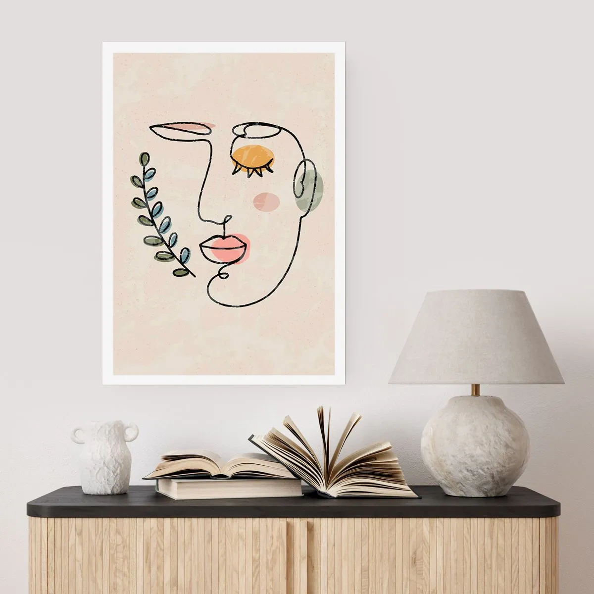 Affisch - Återfunnet lugn  - 70x100 cm