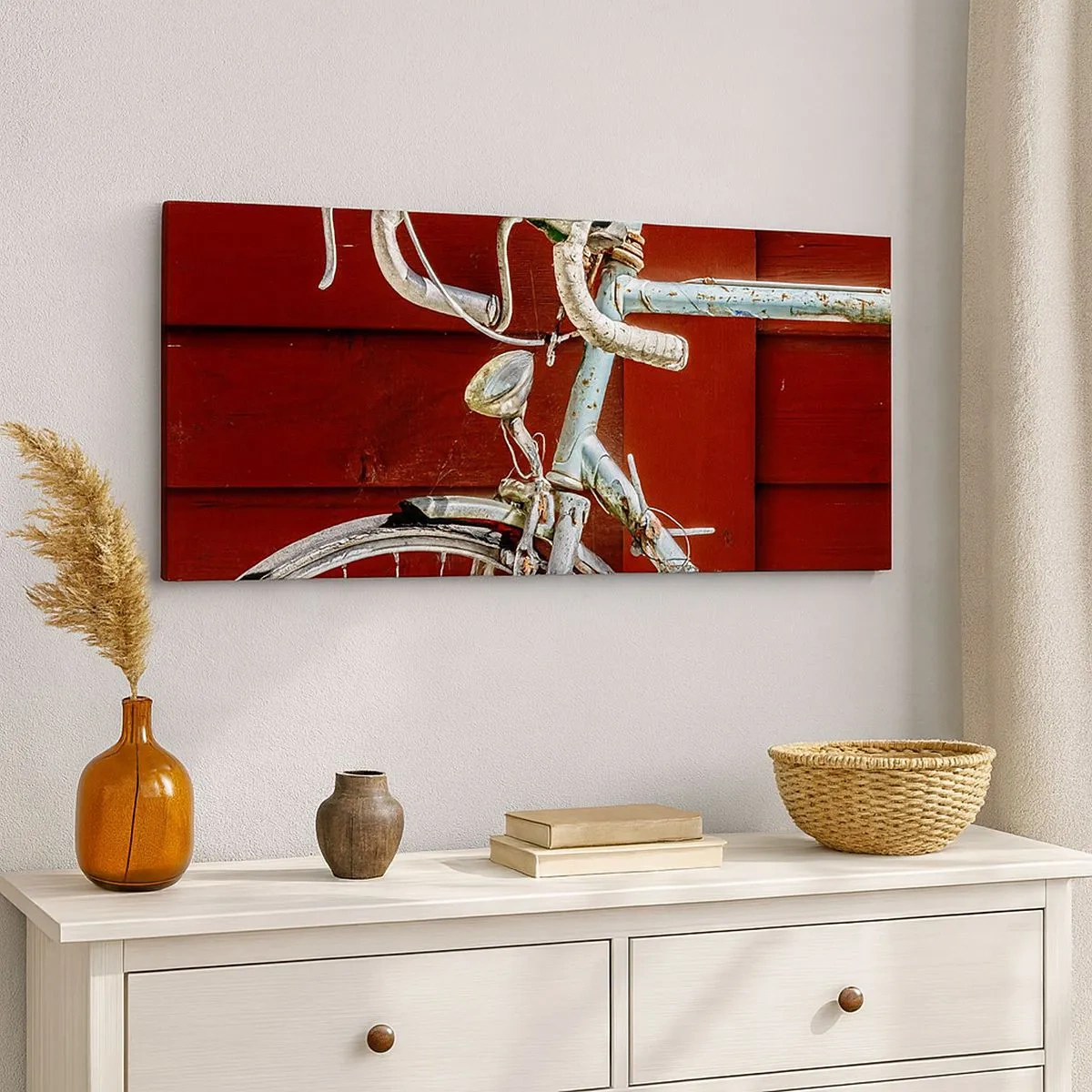 Canvastavla - Bild på duk - Skapad för segrar - 100x40 cm