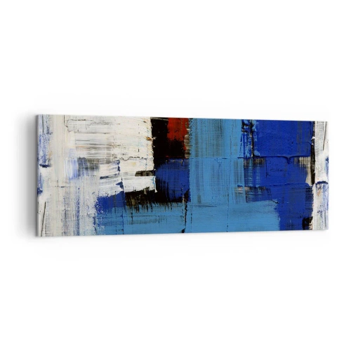 Canvastavla - Bild på duk - Det blåas hemlighet - 140x50 cm