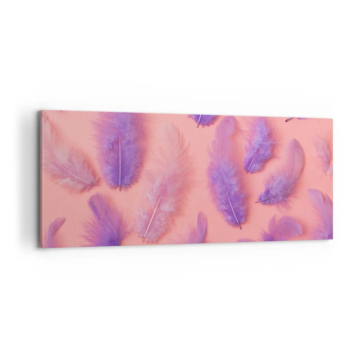 Canvastavla - Bild på duk - Lusten liljefågel - 120x50 cm