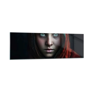 Glastavla - Bild på glas - Östlig prinsessa - 160x50 cm