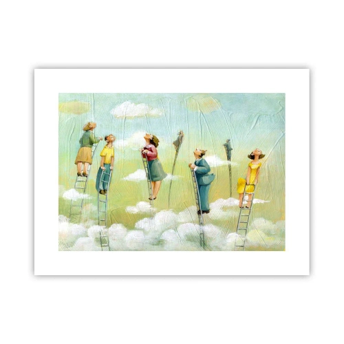 Affisch - Efter din dröm - 40x30 cm