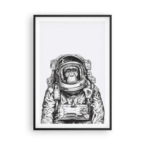 Affisch i svart ram - Alternativ evolution - 61x91 cm