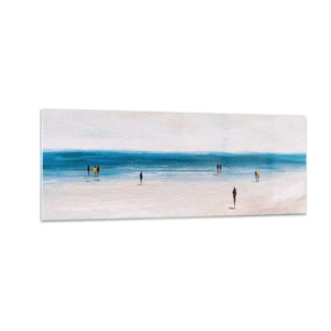 Glastavla - Bild på glas - Ett naturligt behov - 140x50 cm