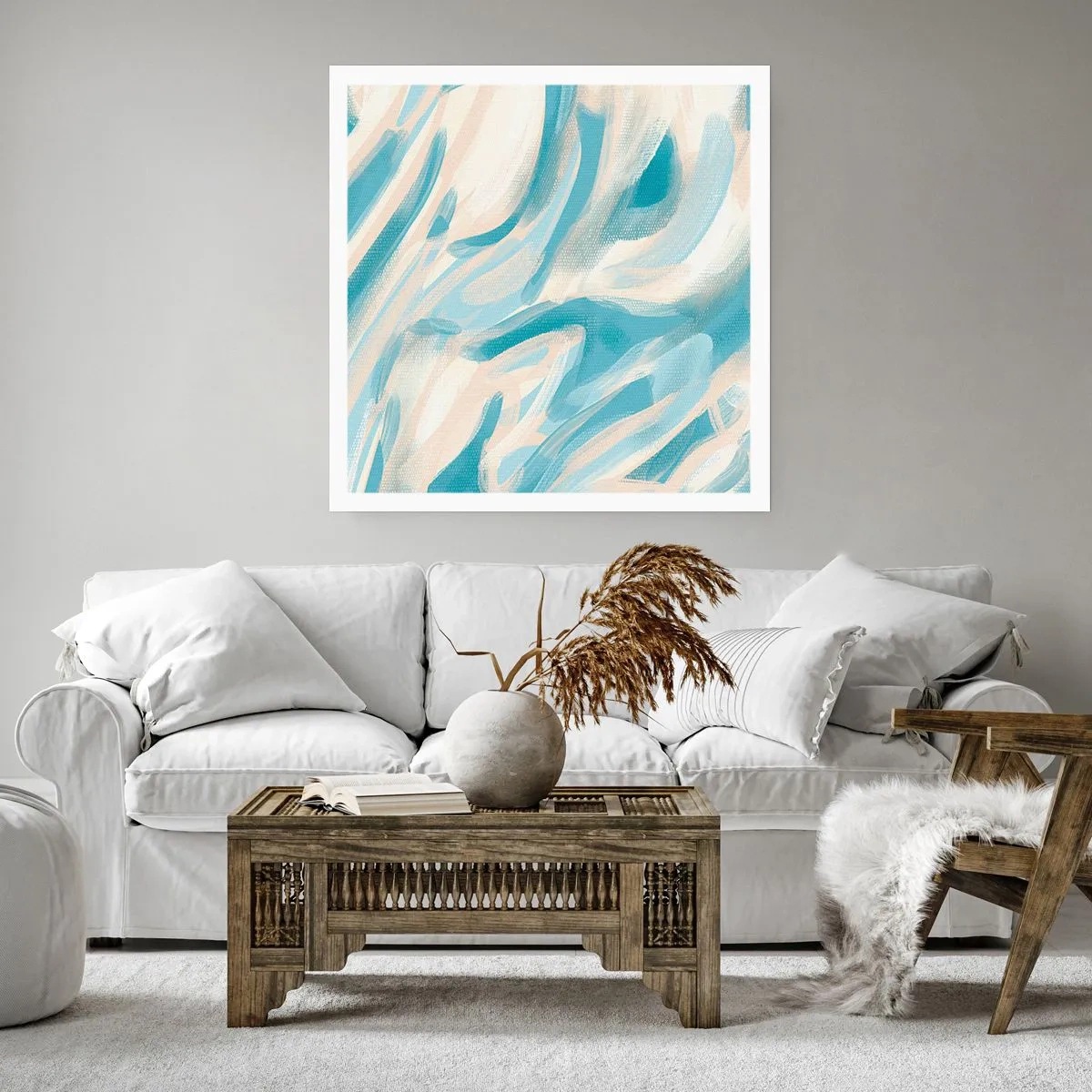 Affisch - Vårvindar - 50x50 cm