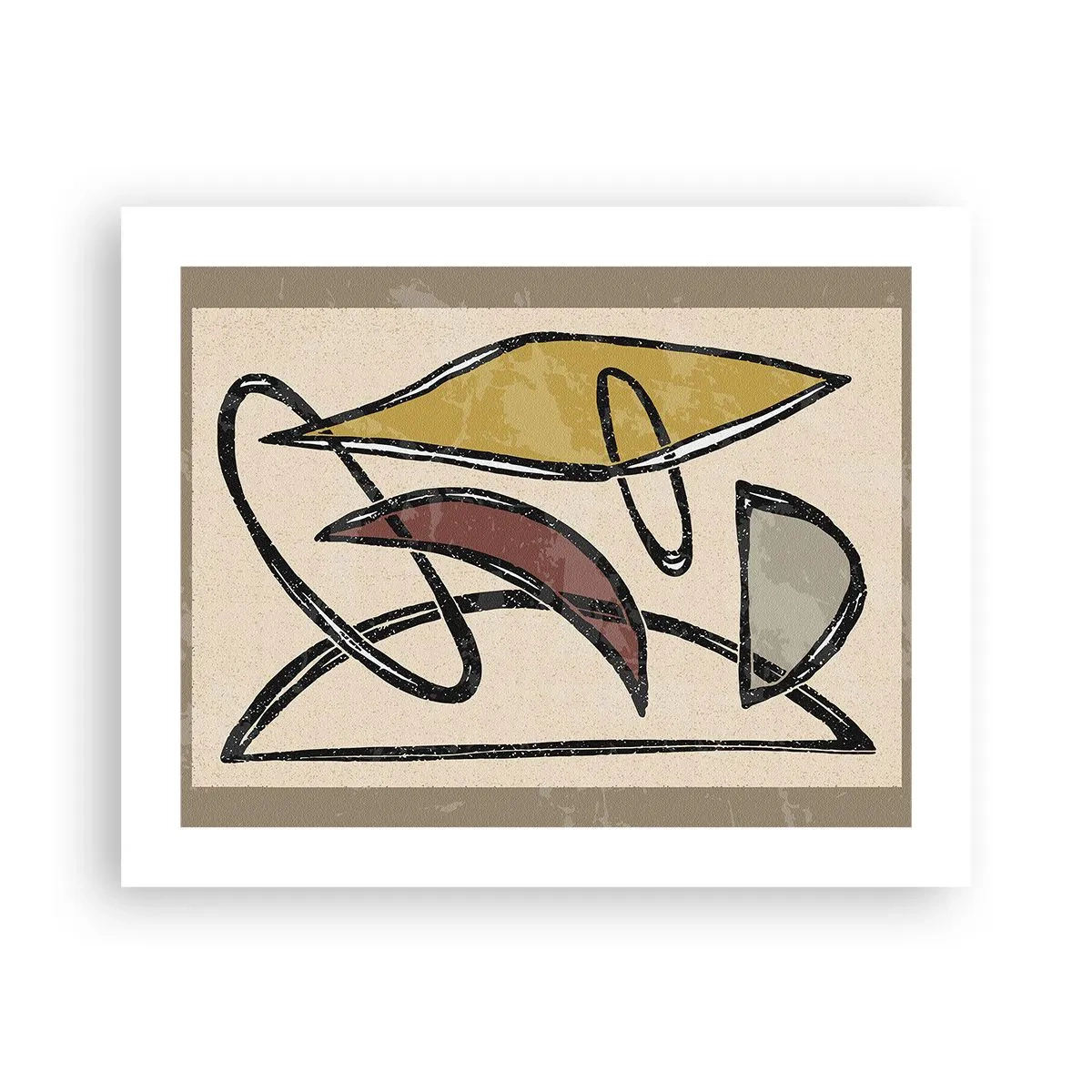 Affisch - Vertikaler och nivåer - 50x40 cm