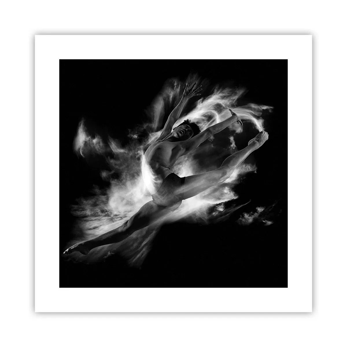 Affisch - Fångad i luften - 40x40 cm