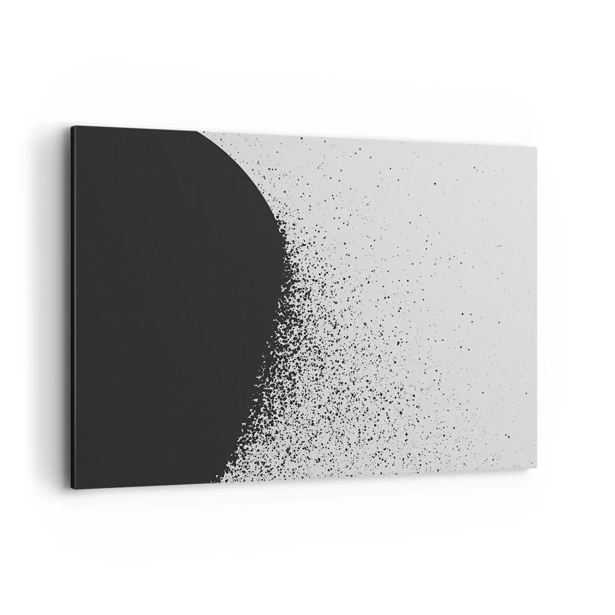 Canvastavla - Bild på duk - Partiklarnas rörelse - 120x80 cm