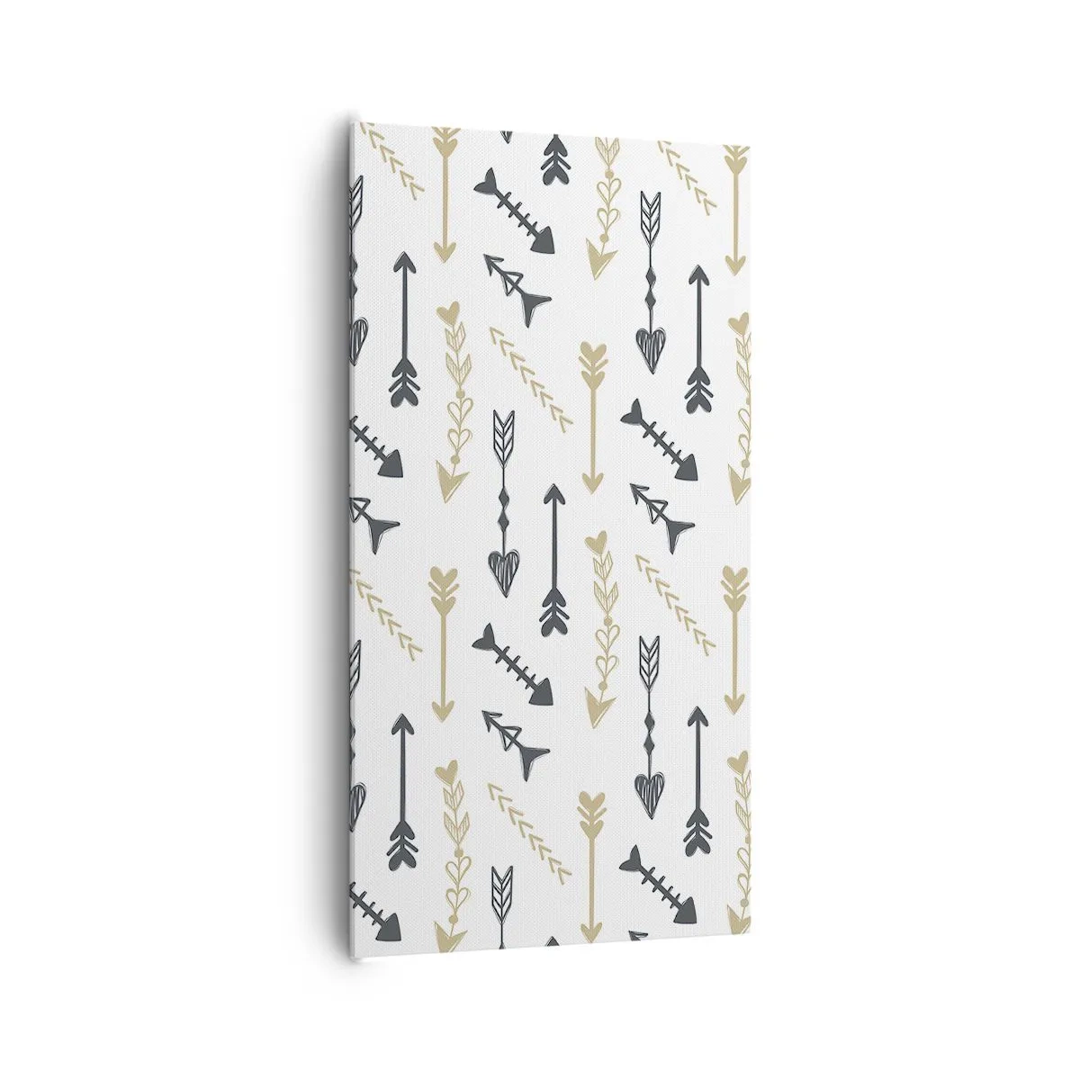 Canvastavla - Bild på duk - Pilbågsskyttens sömn - 65x120 cm