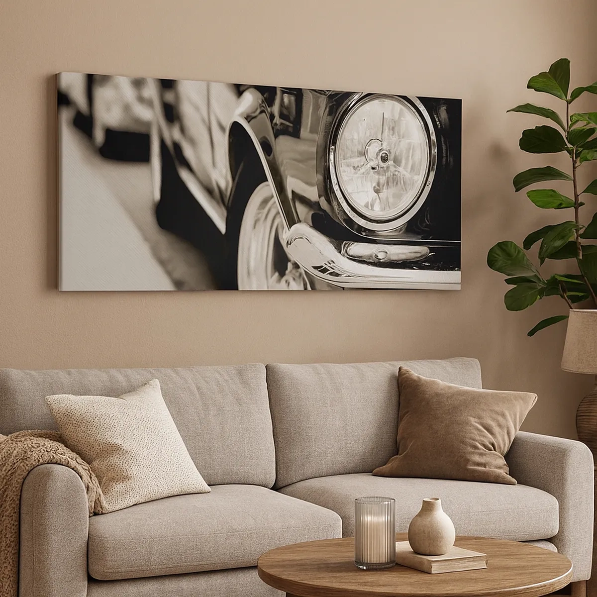 Canvastavla - Bild på duk - Oändlig glans - 30x30 cm