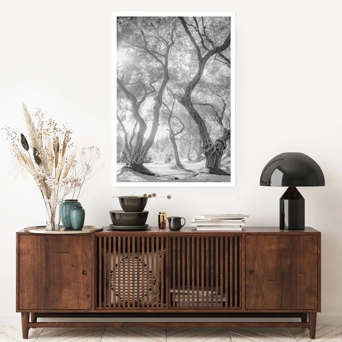 Affisch - I en olivlund - 50x70 cm