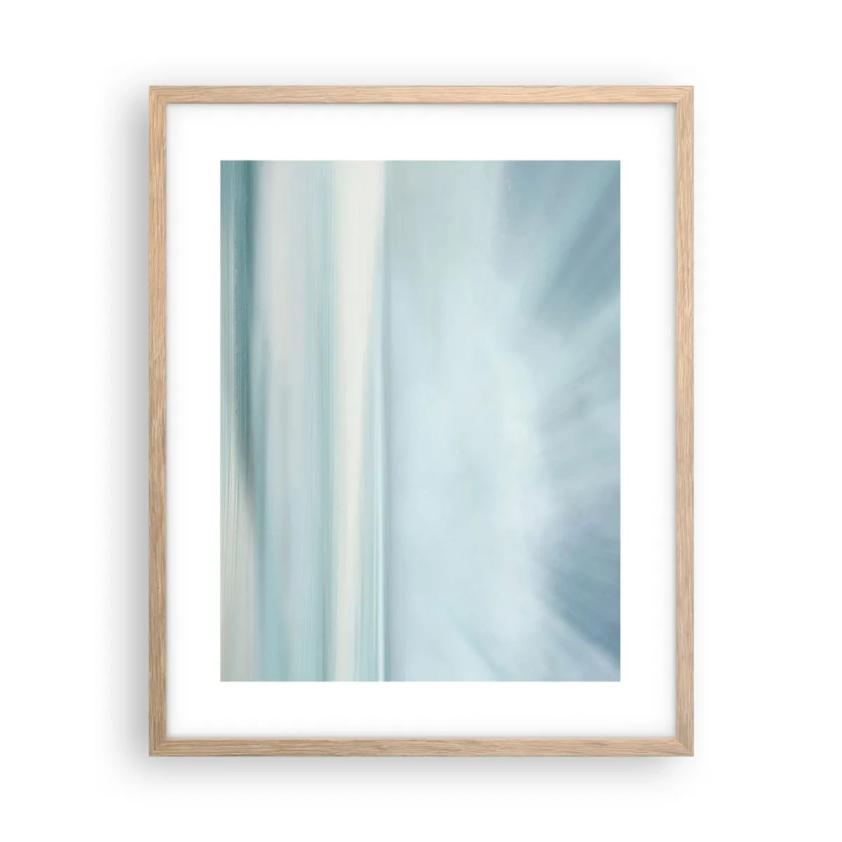 Affisch i ram av ljusek - Fred hela vägen till horisonten - 40x50 cm