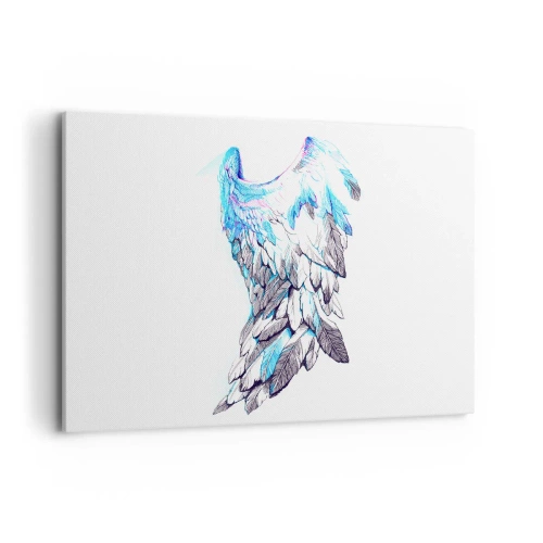 Canvastavla - Bild på duk - Jag behöver vingar - 100x70 cm