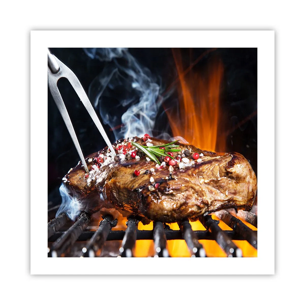 Affisch - Saftiga och doftande - 50x50 cm