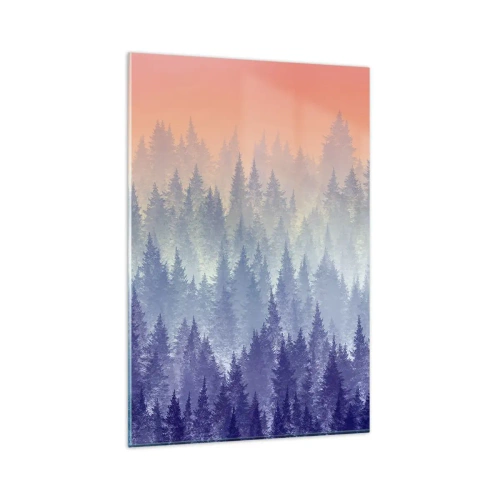 Glastavla - Bild på glas - Högt, högre, upp till himlen - 80x120 cm