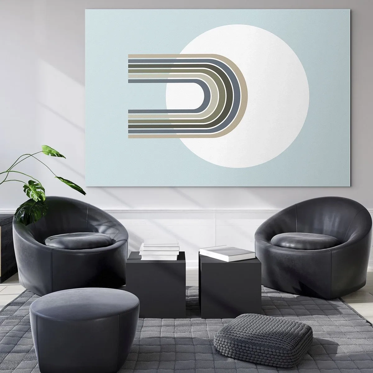 Glastavla - Bild på glas - Ostoppad attraktionskraft - 100x70 cm