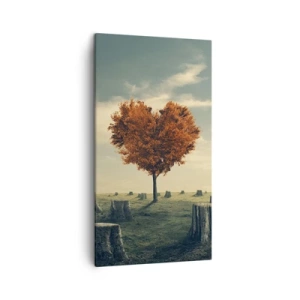 Canvastavla - Bild på duk - Det finns fortfarande hopp - 45x80 cm