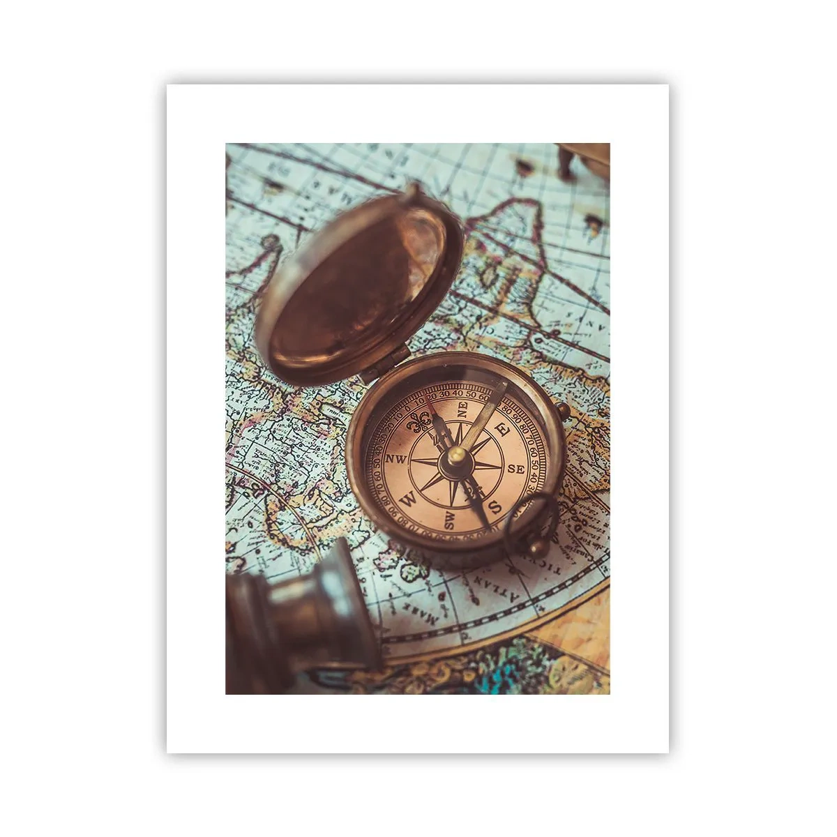 Affisch - För äventyrare - 30x40 cm