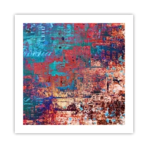 Affisch - Minne och icke-minne - 50x50 cm