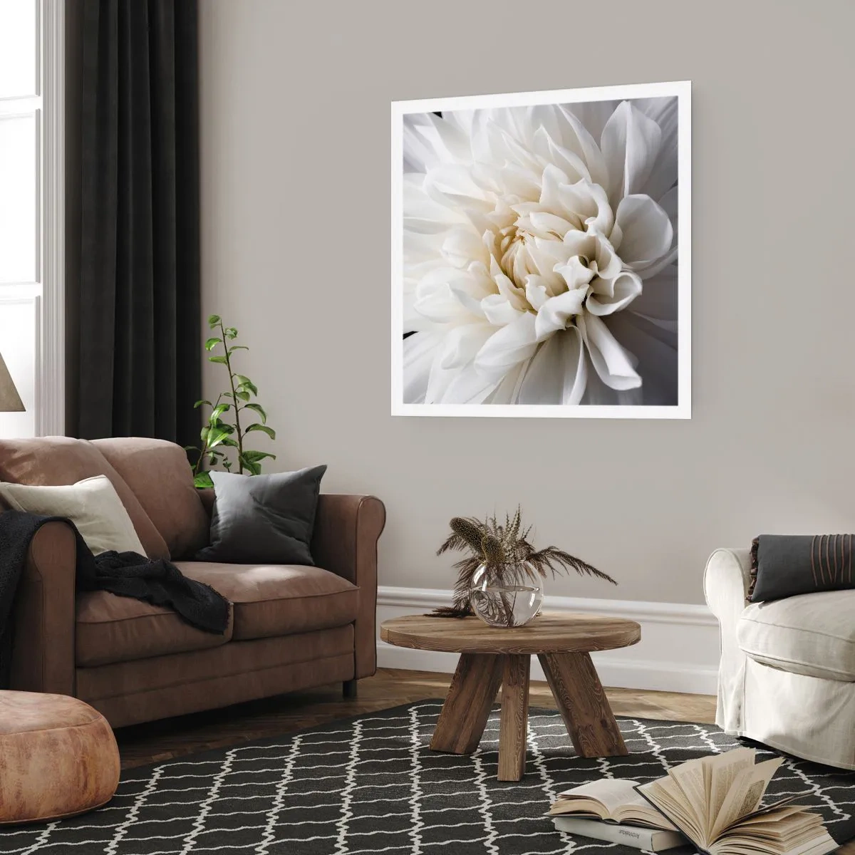 Affisch - En bruds morgon - 60x60 cm