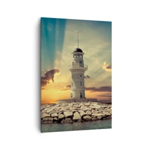 Canvastavla - Bild på duk - Ljus - Godhet - Skönhet - 70x100 cm