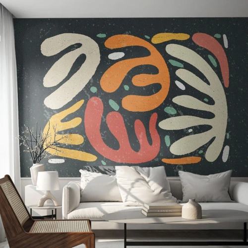 Fototapet Premium Canvas - Komposition - Jag tar snart tag i dig - Boho, Minimalism, Åldrig - 250x175 cm