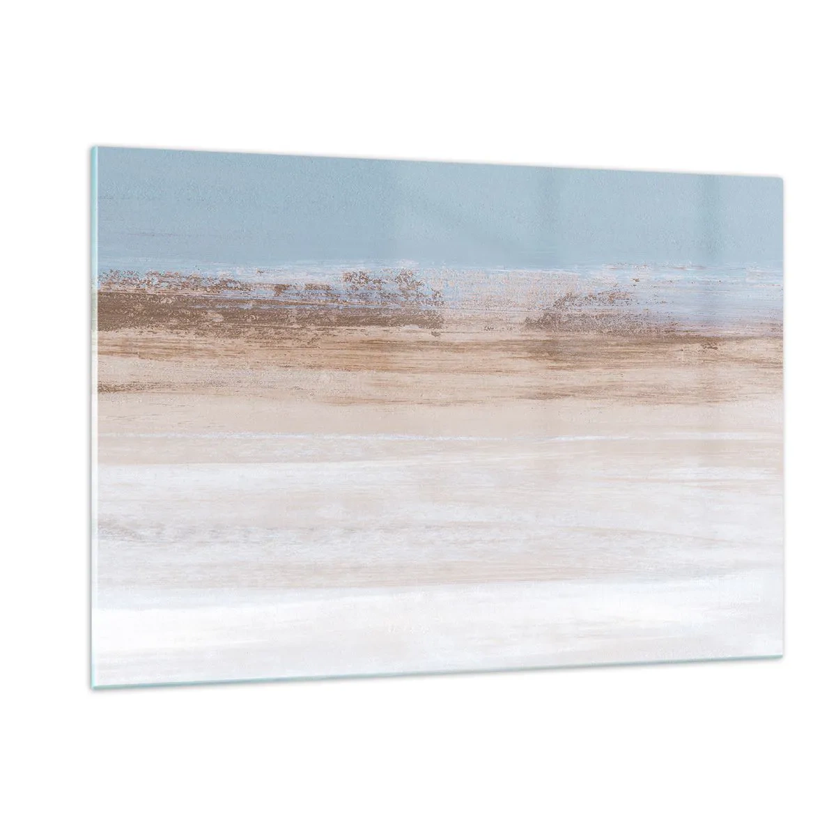 Glastavla - Bild på glas - Tvetydigt landskap - 120x80 cm