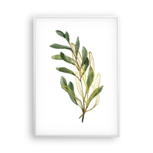 Affisch i vit ram - Allt som är gott - 70x100 cm