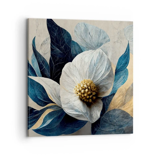 Canvastavla - Bild på duk - Har ett hjärta av guld - 70x70 cm