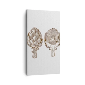 Canvastavla - Bild på duk - Anatomilektion - 45x80 cm